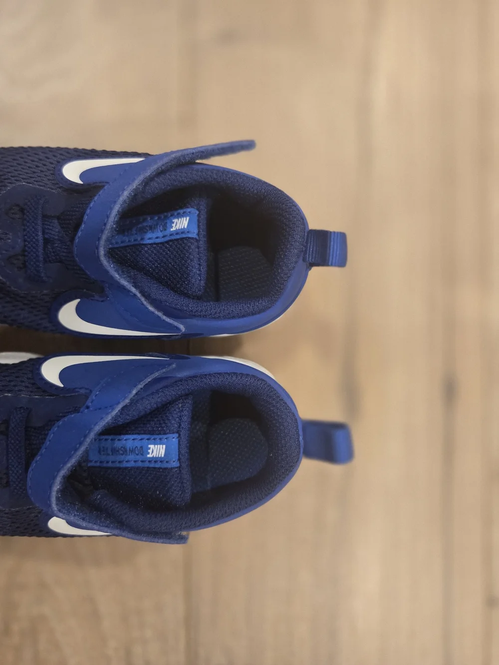 Nike Downshifter 9 TD Toddler Sneakers Blue White Size 6C 👟